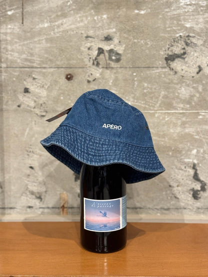 APÉRO オリジナル Denim Bucket Hat  SOBER / しらふ