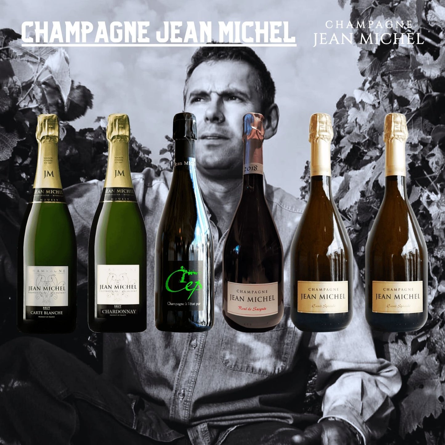 シャンパーニュ・ジャン・ミシェル ワインセット/ Champagne Jean Michel Wine Set