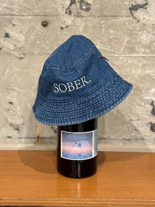 APÉRO オリジナル Denim Bucket Hat  SOBER / しらふ