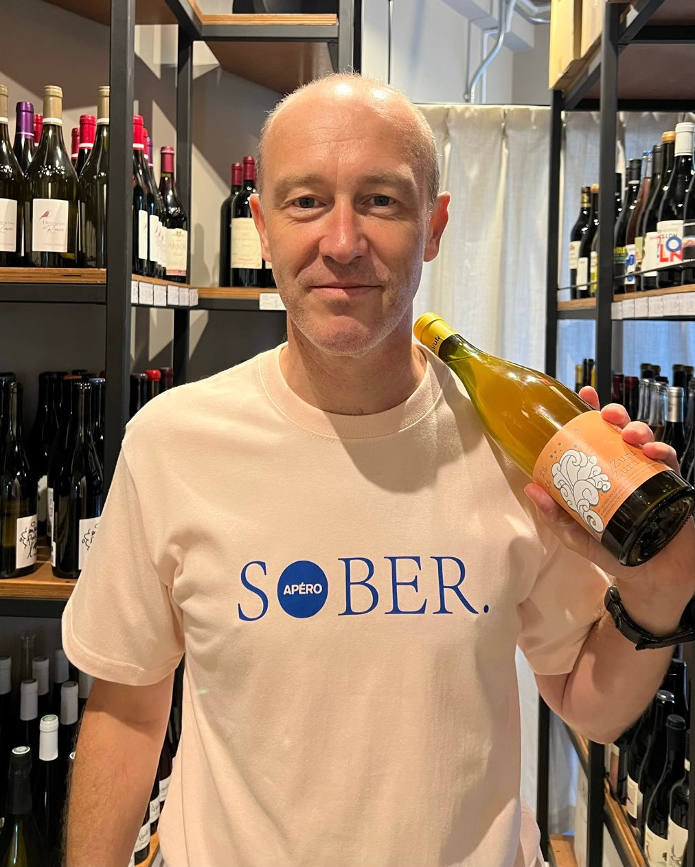 APÉRO オリジナル T-Shirt  SOBER / しらふ